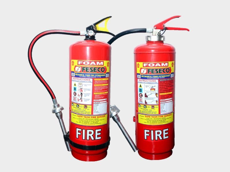 Mechanical Foam Stored Pressure & Cartridge Type Fire Extinguisher